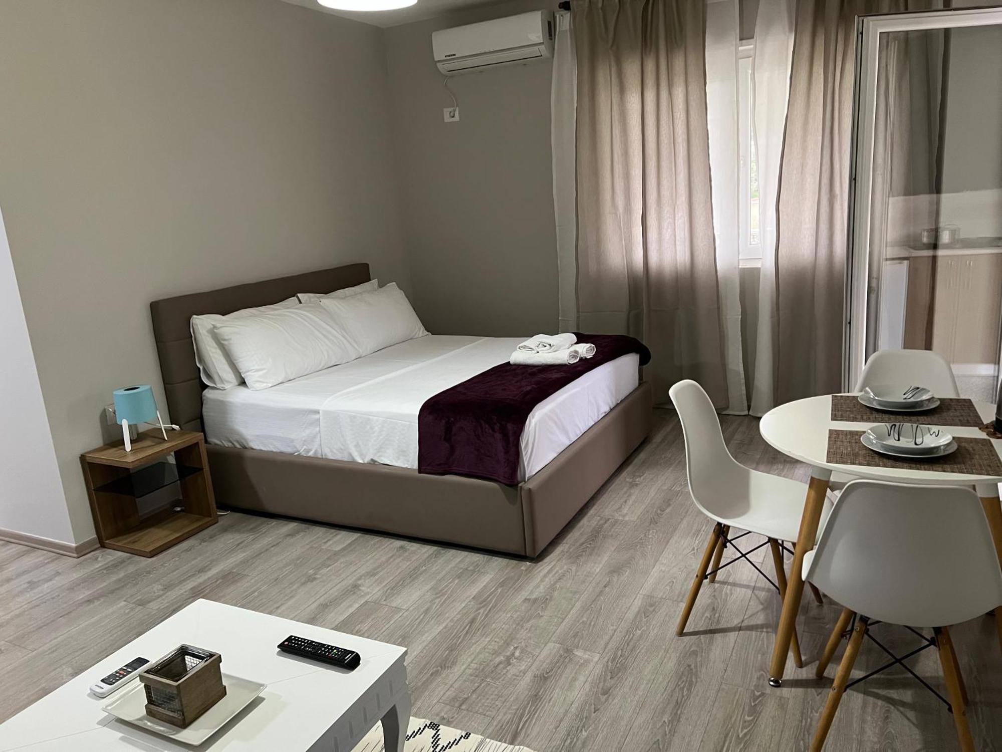 Apartamente oslo Vlorë Esterno foto