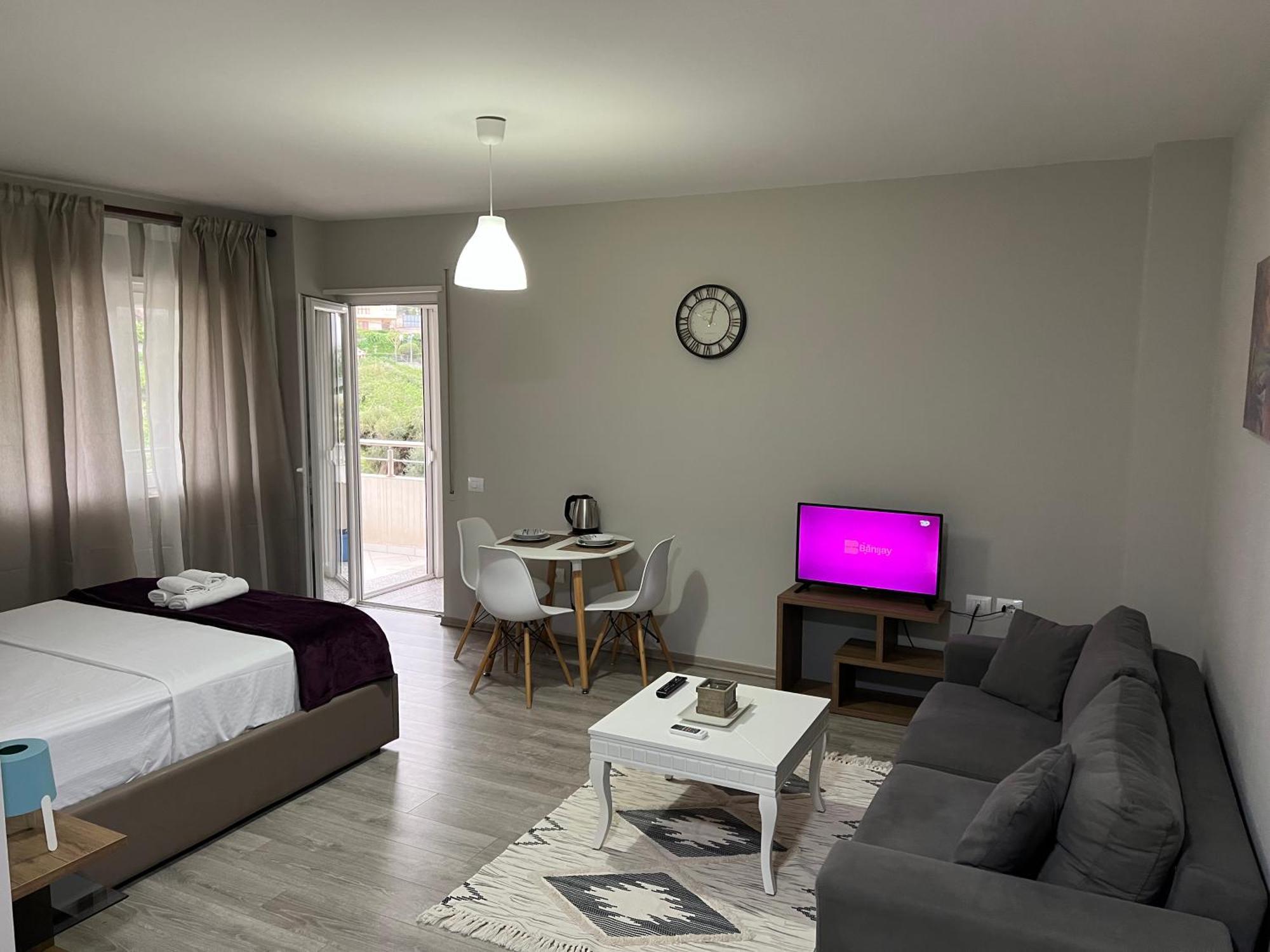Apartamente oslo Vlorë Esterno foto